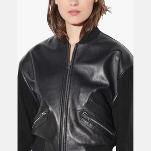 Buy Leather Bomber Jackets For Women