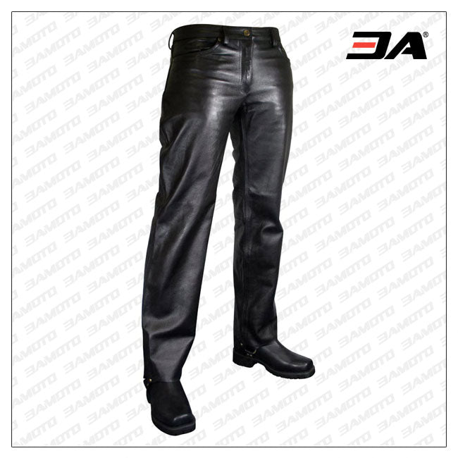 Casual And Trendy Leather Pant For Men