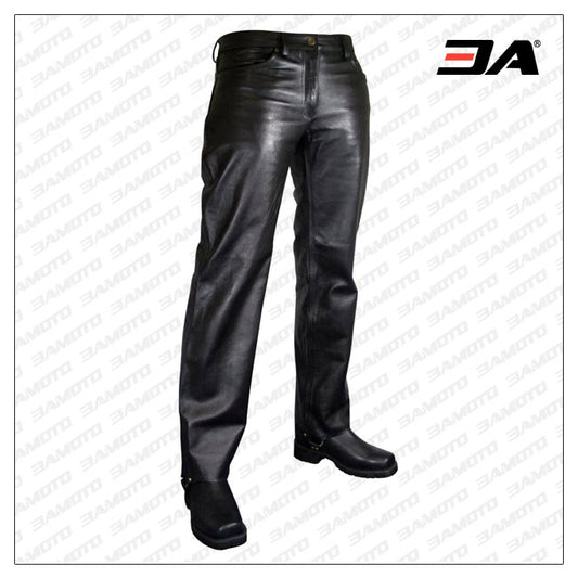 Casual And Trendy Leather Pant For Men - 3amoto shop