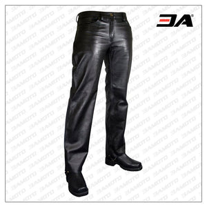 CASUAL AND TRENDY LEATHER PANT FOR MEN
