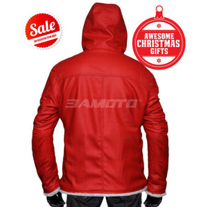 BUY CHRISTMAS SPECIAL SANTA CLAUS Real LINING LEATHER JACKET