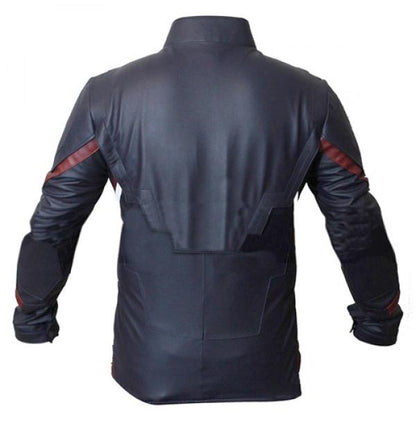 Captain America Civil War Faux Leather Jacket