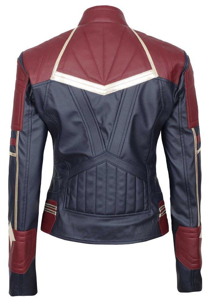 Captain Marvel Leather Jacket