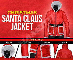 Christmas Santa Claus Red Jacket for Sale