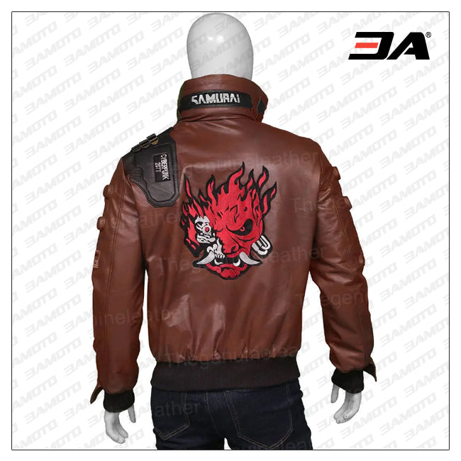 Cyberpunk 2077 Samurai Brown Jacket