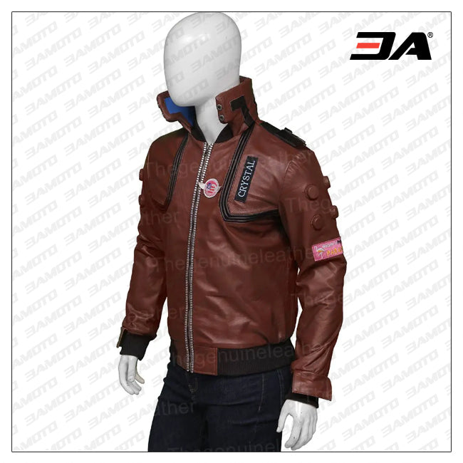 Cyberpunk 2077 Samurai Leather Jacket