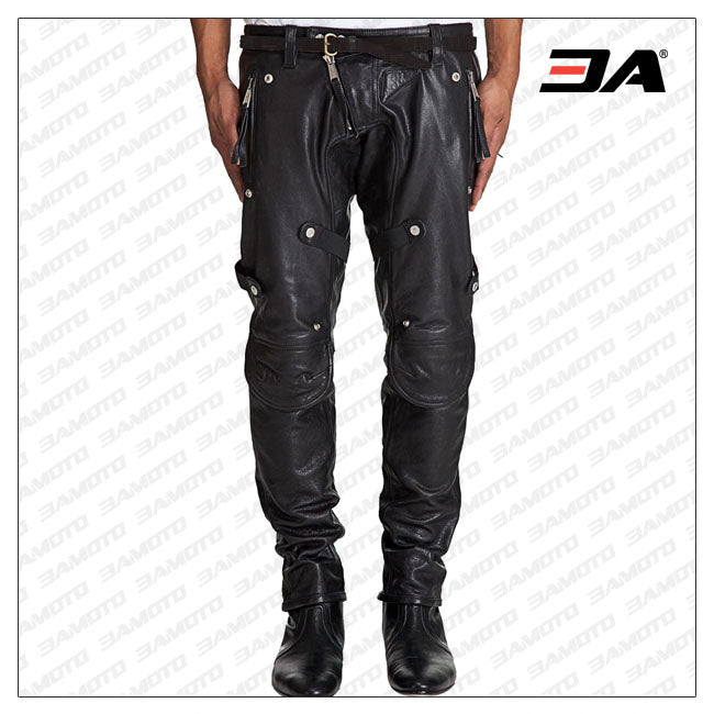 Distinctively Unique Leather Pant For Men