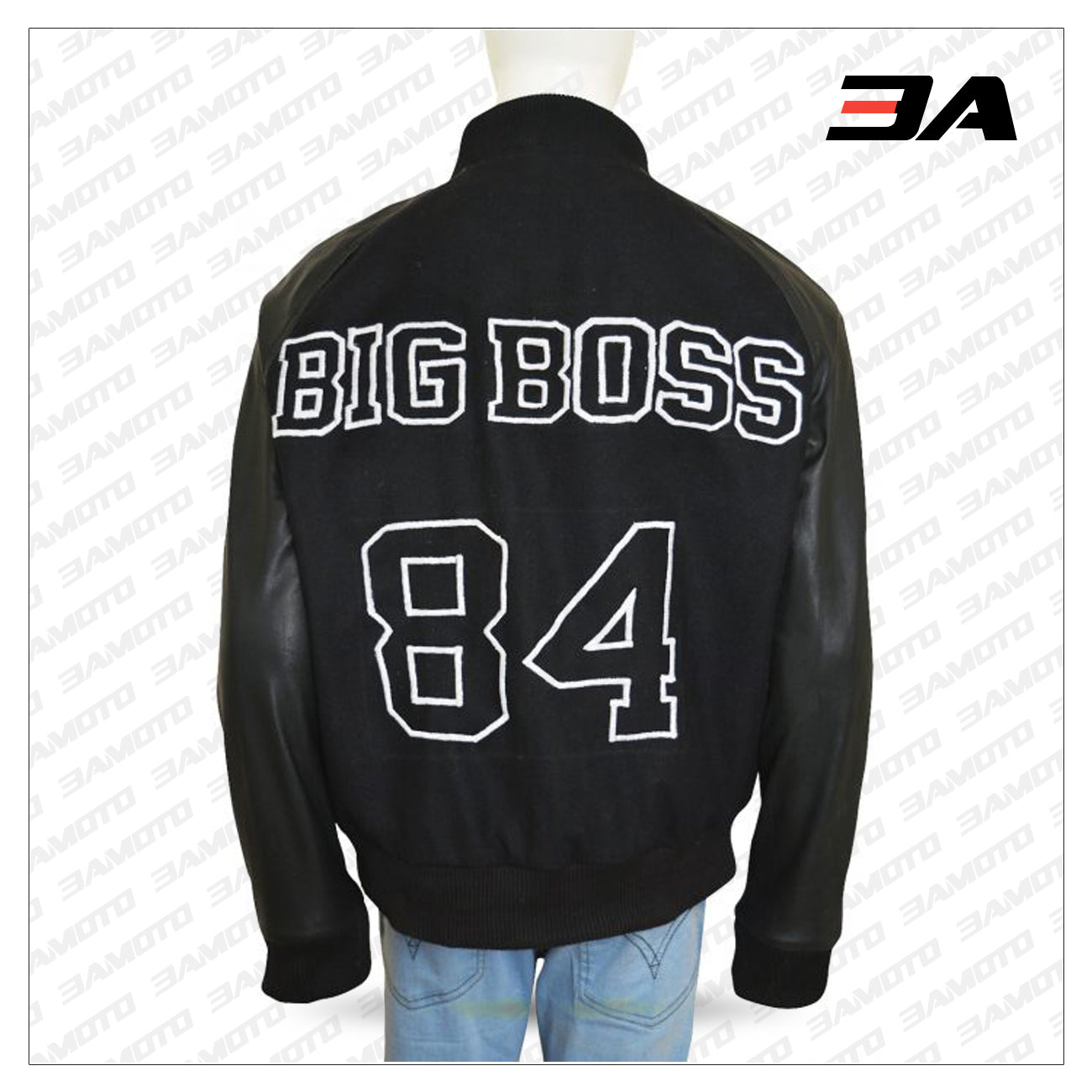 Diamond Dogs Big Boss Black Varsity Jacket - Black Varsity Jacket
