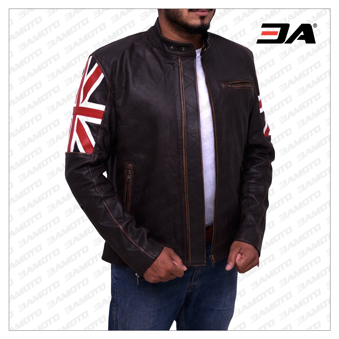 Biker Leather Jacket for sale