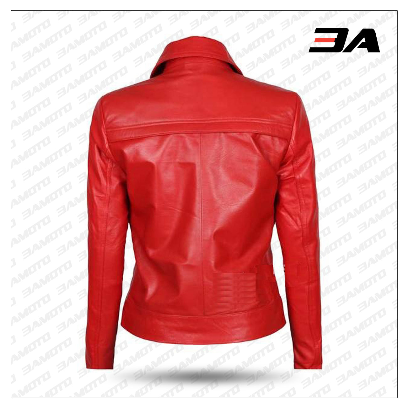Emma swan top red leather jacket