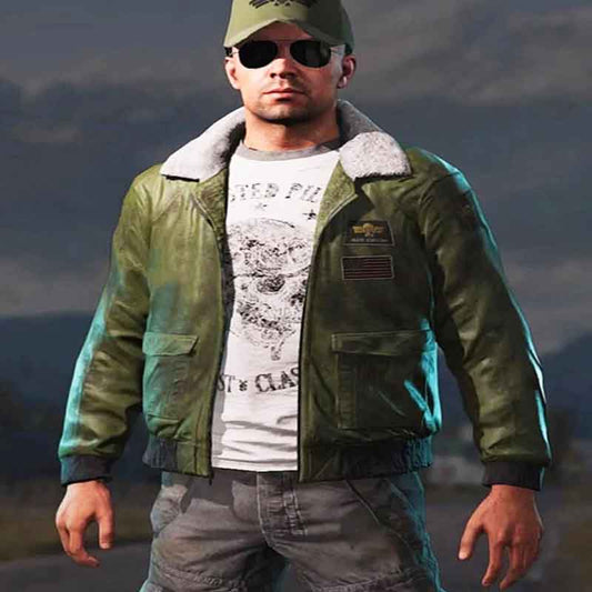 Far Cry 5 Aviator Green Jacket - 3amoto shop