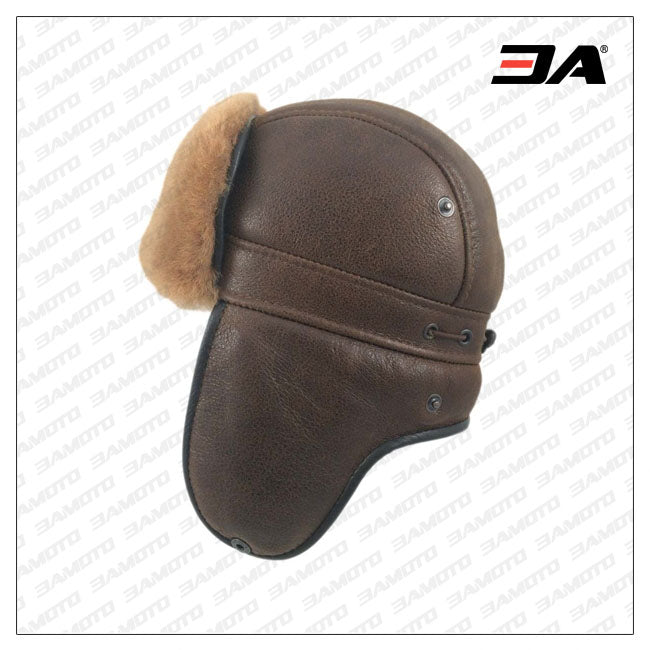 Fly Boy Aviator Sheepskin Hat