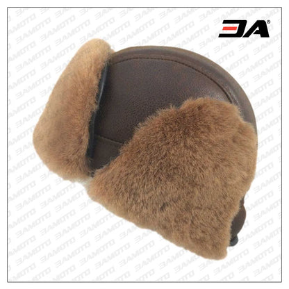 Brown Aviator Hat