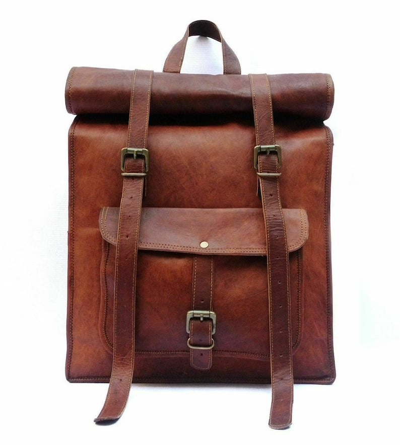 Genuine Leather Backpack