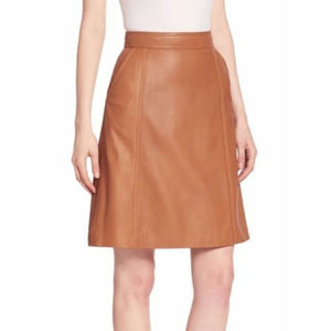 Genuine Leather Skirt