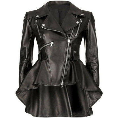 Genuine Umbrella Academy Allison Hargreves Women Motorcycle Biker Leather Jacket