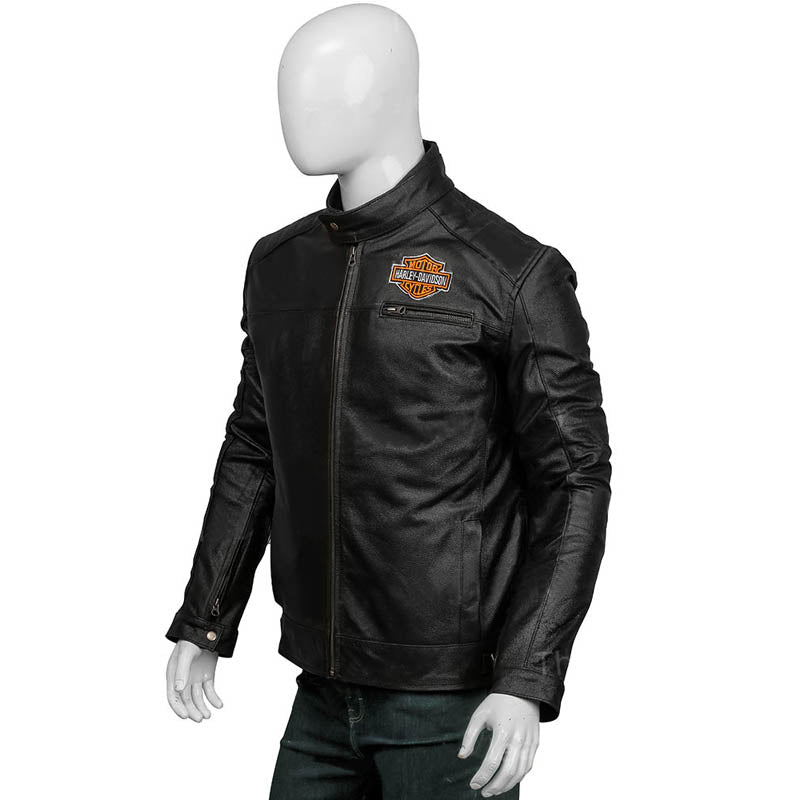 Harley Davidson Black Leather Jacket