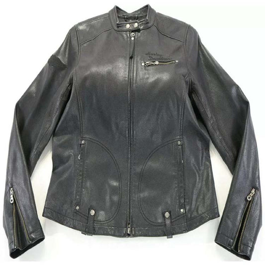 Harley Davidson Shadow City Eagle Leather Jacket - Fashion Leather Jackets USA - 3AMOTO