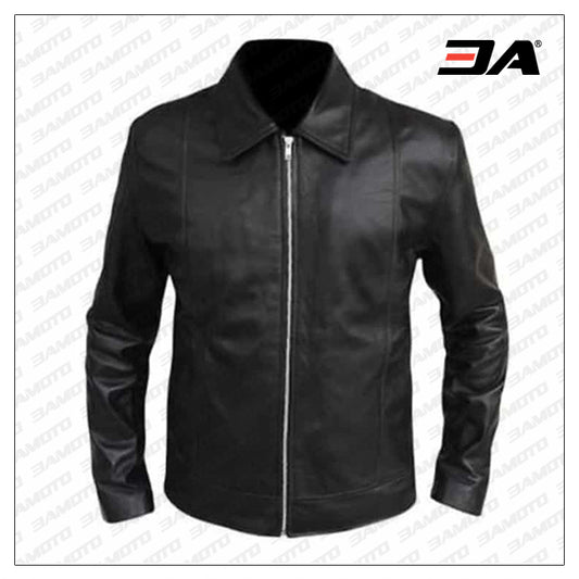 Inspired By Hank Moody Leather Jacket - Fashion Leather Jackets USA - 3AMOTO