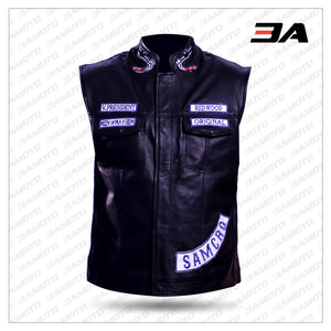 Sons Of Anarchy Leather Motorcycle Vest