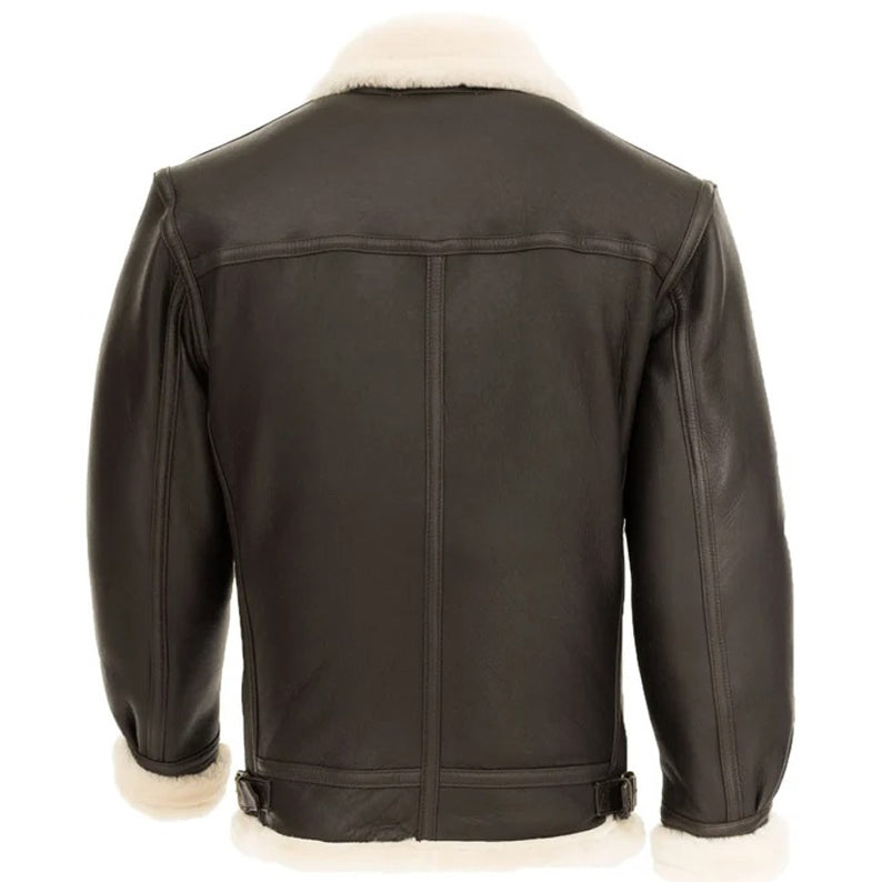 Leather Flight Jacket For Men