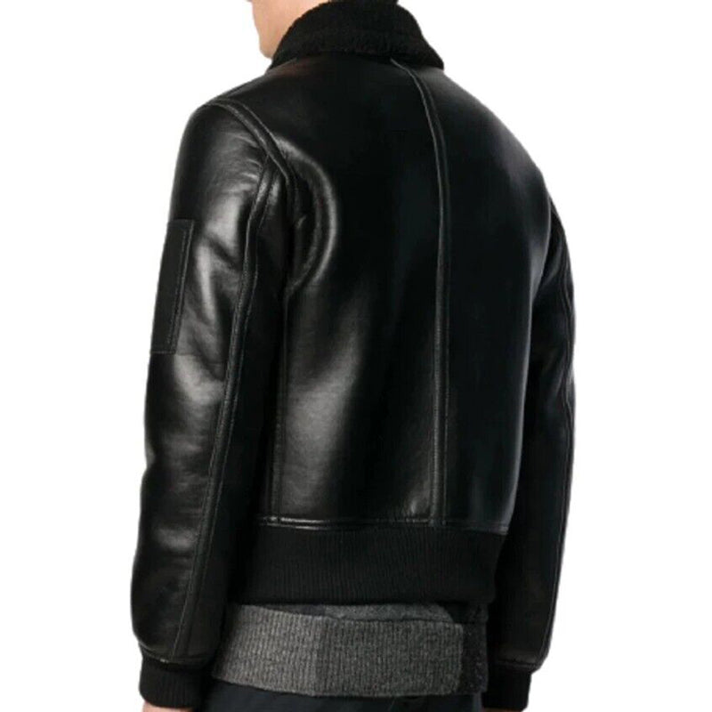 Leather Flight Jacket