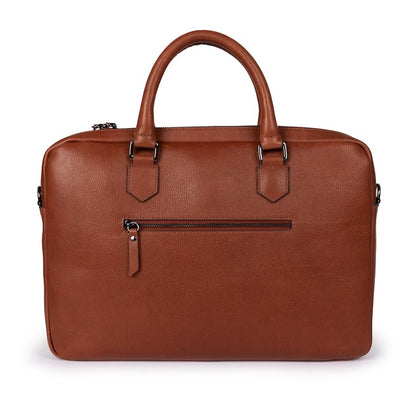 Leather Laptop Bag - Leather Briefcase Bag