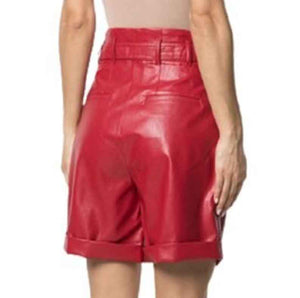 Leather Short for Girls