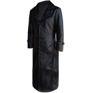 Leather Trench Coat for Men