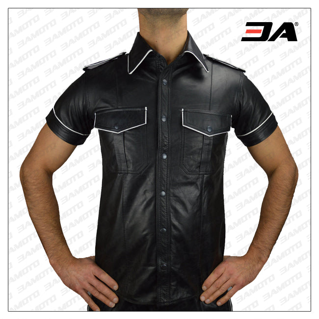 Leather Shirts for Men | Buy Mens Leather Shirt Online – Page 3