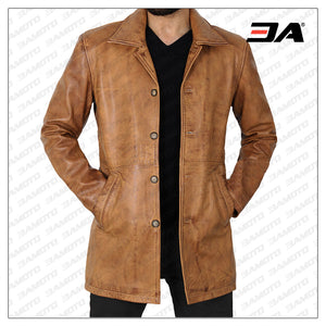 Light brown car coat