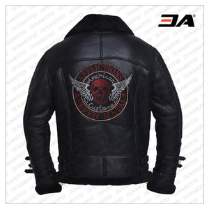 shearling moto jacket