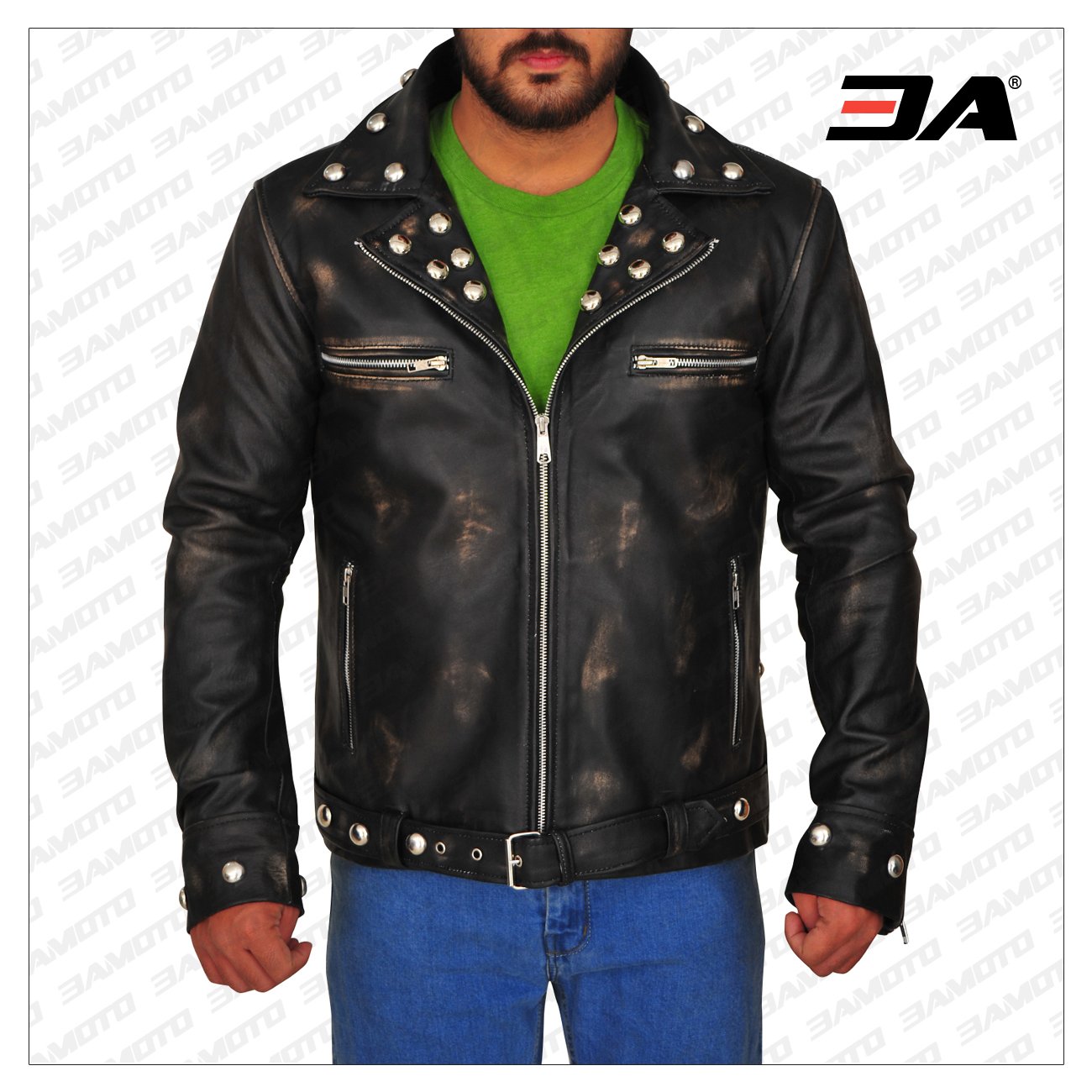 Distressed Leather Jackets - Vintage Leather Jackets | 3amoto