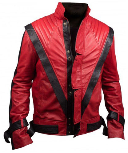 Michael Jackson Red Jacket Buy Red Thriller Leather Jackets Online