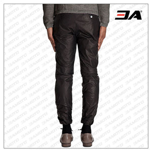 MODERN-DAY TAPERED LEG LEATHER PANT FOR MEN