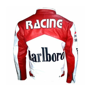 Marlboro Leather Racing Jacket