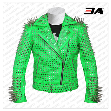 Hi Viz Green Summer Joy Motorcycle Mesh Jacket - Discount Price