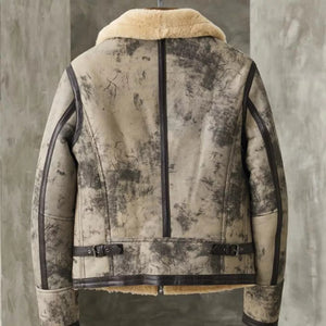 b3 shearling jacket
