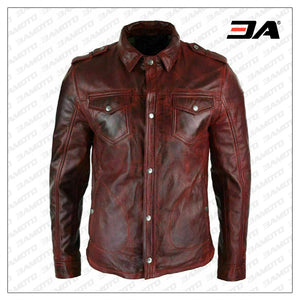 Genuine Leather Shirt for Sale