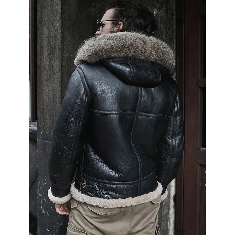 Black Shearling Jacket