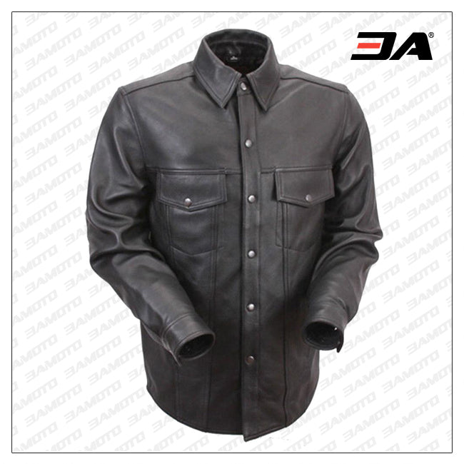 Men's Milestone Leather Shirt