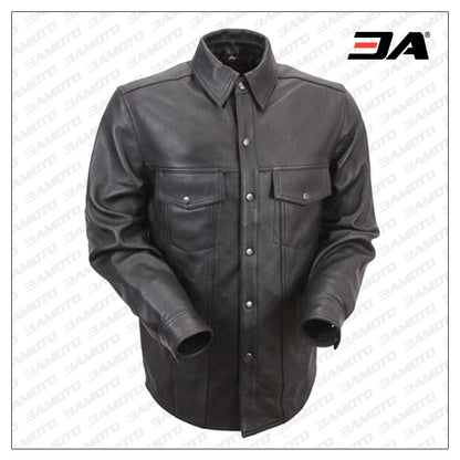 Men's Milestone Leather Shirt