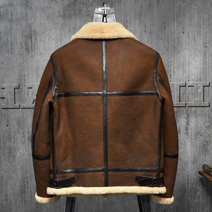 Brown Shearling Jacket