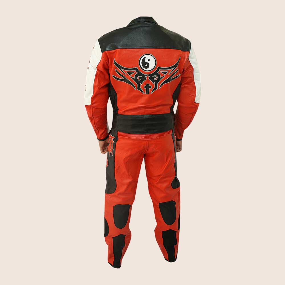Men's Racing Motorbike Leather Suit - 3amoto