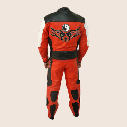 Men's Racing Motorbike Leather Suit - 3amoto