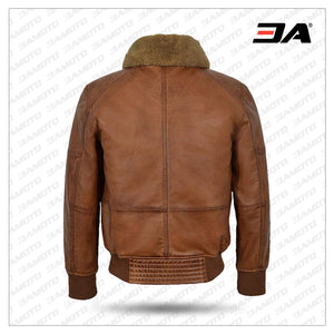 Men’s AIR Force Fur Collar Bomber jacket