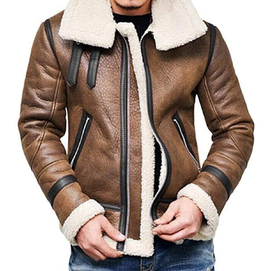 Mens-Aviator-Jacket-Online - Fashion Leather Jackets USA - 3AMOTO