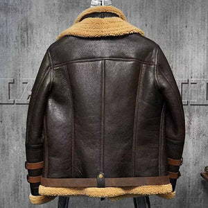 Mens B3 Aviator Leather Jacket