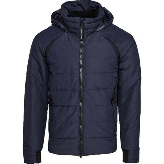 Mens Blue Puffer Jacket - 3amoto shop