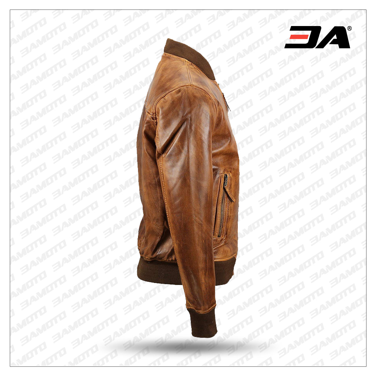 Men’s Bomber Lambskin Leather Jacket